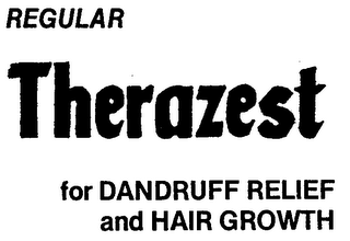 THERAZEST FOR DANDRUFF RELIEF AND HAIR GROWTH logo