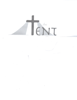 THERE ARE 2 WORDS IN THIS MARK "THE TENT" logo