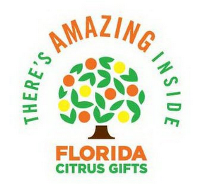 THERE'S AMAZING INSIDE FLORIDA CITRUS GIFTS logo