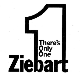 THERE'S ONLY ONE ZIEBART logo