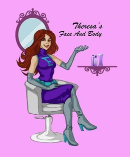 THERESA'S FACE AND BODY E logo