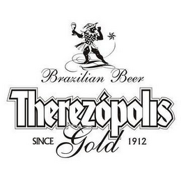 THEREZÓPOLIS GOLD BRAZILIAN BEER SICE 1912 logo