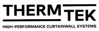 THERM TEK HIGH-PERFORMANCE CURTAINWALL SYSTEMS logo