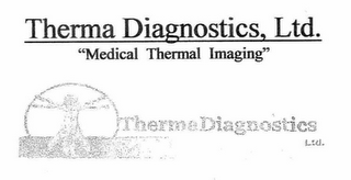 THERMA DIAGNOSTICS, LTD. "MEDICAL THERMAL IMAGING" THERMADIAGNOSTICS LTD. logo