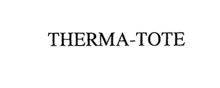 THERMA-TOTE logo