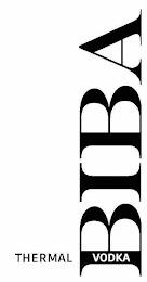 THERMAL BIBA VODKA logo