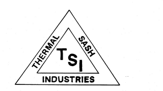THERMAL SASH INDUSTRIES TSI logo