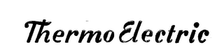 THERMO ELECTRIC logo
