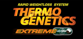 THERMO GENETICS EXTREME RAPID WEIGHTLOSS SYSTEM G TECH logo