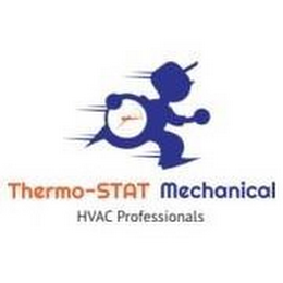 THERMO-STAT MECHANICAL HVAC PROFESSIONALS logo