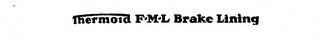 THERMOID F-M-L BRAKE LINING logo