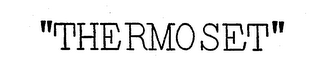 "THERMOSET" logo