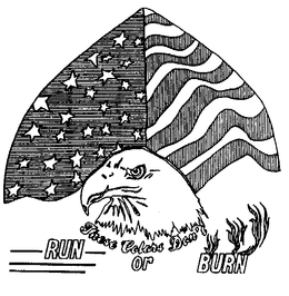 THESE COLORS DON'T RUN OR BURN logo