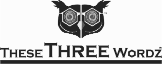 THESE THREE WORDZ TM TM logo