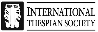 THESPIAN INTERNATIONAL THESPIAN SOCIETY logo
