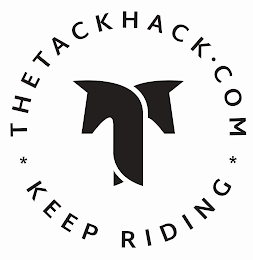 THETACKHACK.COM KEEP RIDING logo