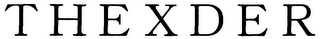 THEXDER logo