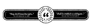 "THEY SHALL HAVE THE RIGHT..." THE 1785 TREATY OF HOPEWELL  "SHALL BE ENTITLED TO A DELEGATE..." THE 1835 TREATY OF NEW ECHOTA. logo