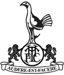 THFC AUDERE-EST-FACERE logo