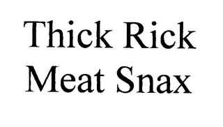 THICK RICK MEAT SNAX logo