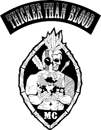 THICKER THAN BLOOD MC logo
