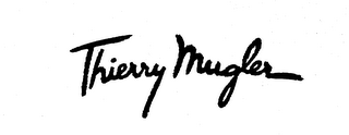 THIERRY MUGLER logo