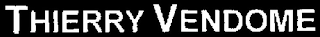 THIERRY VENDOME logo