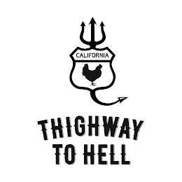THIGHWAY TO HELL CALIFORNIA logo