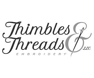 THIMBLES & THREADS EMBROIDERY LLC logo