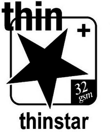 THIN + 32 GSM THINSTAR logo