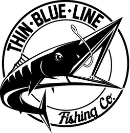 THIN BLUE LINE FISHING CO. logo