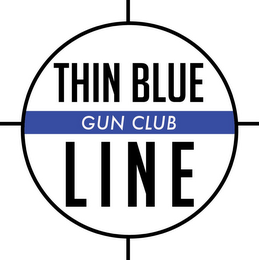 THIN BLUE LINE GUN CLUB logo