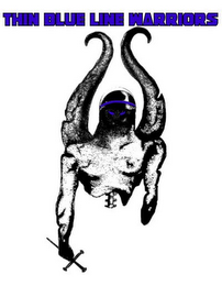 THIN BLUE LINE WARRIORS logo