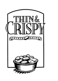 THIN & CRISPY POTATO CHIPS logo