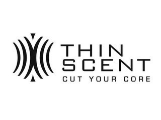 THIN SCENT CUT YOUR CORE logo