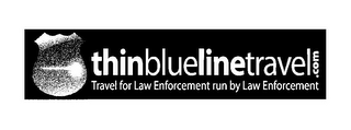 THINBLUELINETRAVEL.COM TRAVEL FOR LAW ENFORCEMENT RUN BY LAW ENFORCEMENT logo