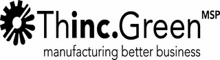 THINC.GREEN MSP MANUFACTURING BETTER BUSINESS logo