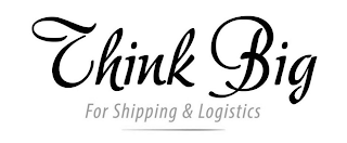 THINK BIG FOR SHIPPING & LOGISTICS logo