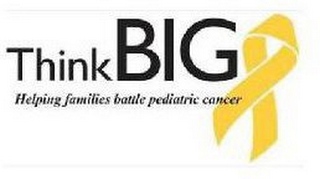 THINK BIG HELPING FAMILIES BATTLE PEDIATRIC CANCER logo