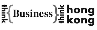 THINK {BUSINESS} THINK HONG KONG logo