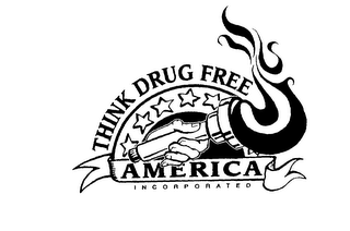 THINK DRUG FREE AMERICA INCORPORATED logo