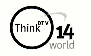 THINK DTV 14 WORLD logo