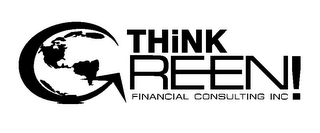 THINK GREEN FINANCIAL CONSULTING INC! logo
