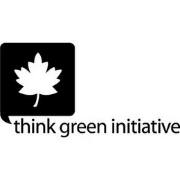 THINK GREEN INITIATIVE logo