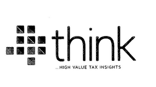 THINK ...HIGH VALUE TAX INSIGHTS logo
