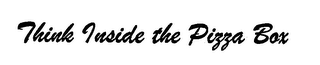 THINK INSIDE THE PIZZA BOX logo