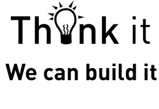 THINK IT WE CAN BUILD IT logo