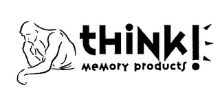 THINK! MEMORY PRODUCTS logo