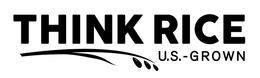 THINK RICE U.S.-GROWN logo