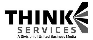 THINK SERVICES A DIVISION OF UNITED BUSINESS MEDIA logo